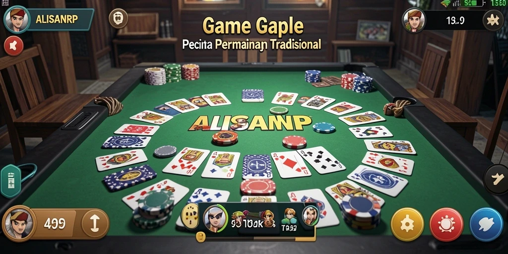Tampilan gameplay ALISANRP yang menarik dan interaktif.