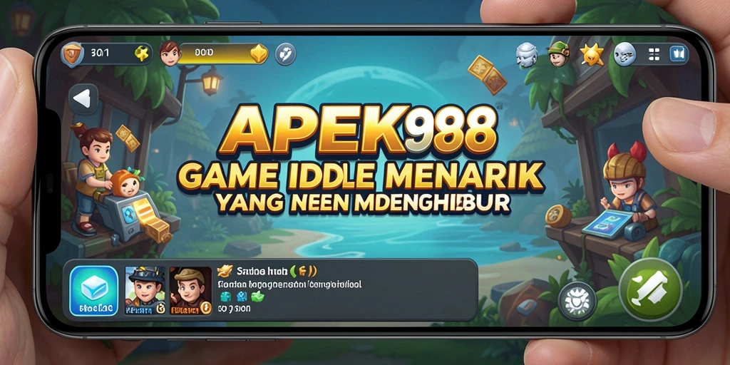 Tampilan gameplay menarik dari APEK88 dengan karakter yang beraksi.