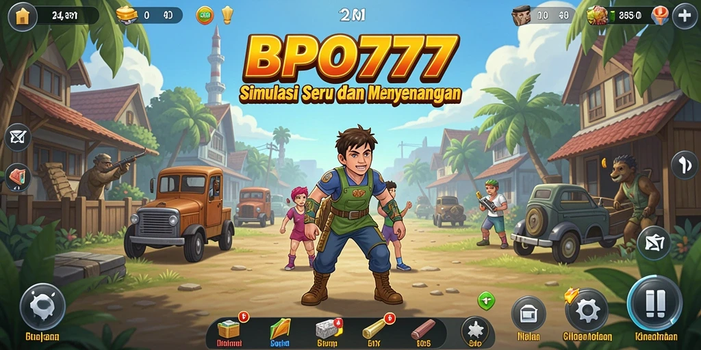 Tampilan gameplay BPO777 yang menarik dan interaktif.