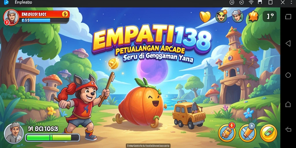 Screenshot EMPATI138 menampilkan gameplay Arcade yang seru dan menantang.