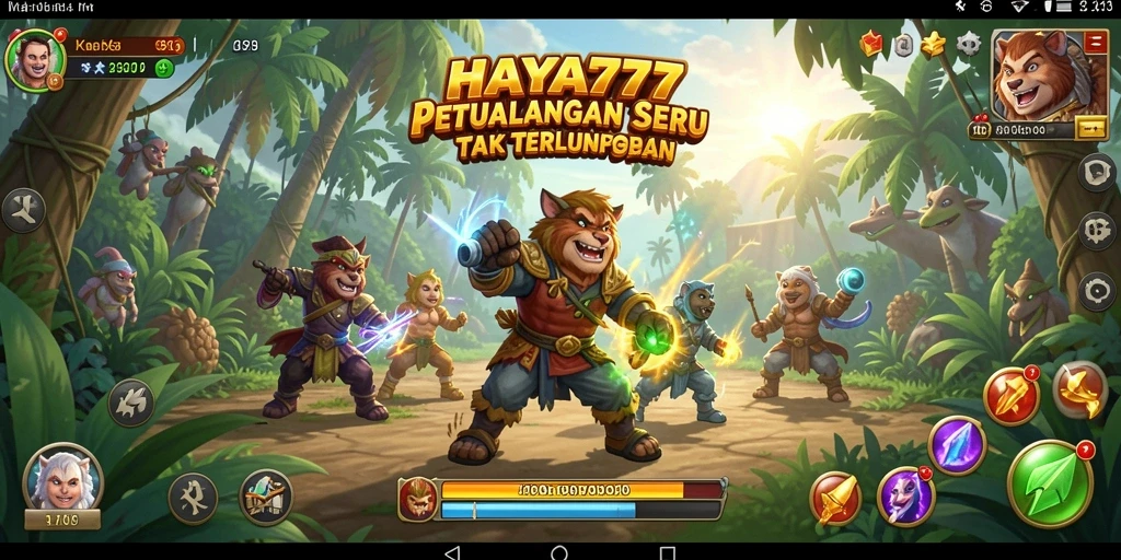 Gameplay seru HAYA777 dengan berbagai petualangan menantang.