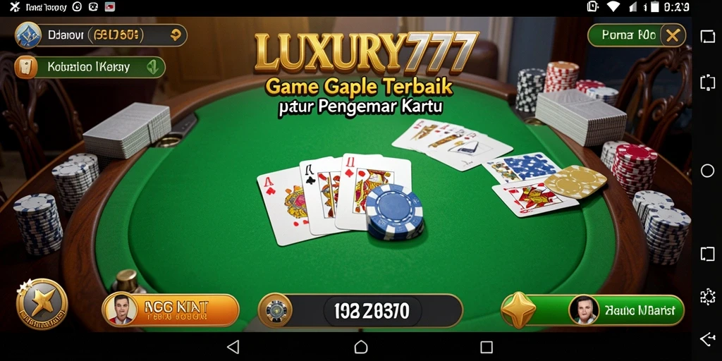Tampilan gameplay LUXURY777 yang menarik dan interaktif.