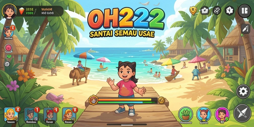 Tangkapan layar <strong>OH222</strong> menunjukkan aksi seru dari gameplay Casual yang menyenangkan.