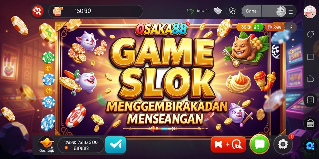 Tampilan gameplay OSAKA88 dengan efek visual yang menakjubkan.