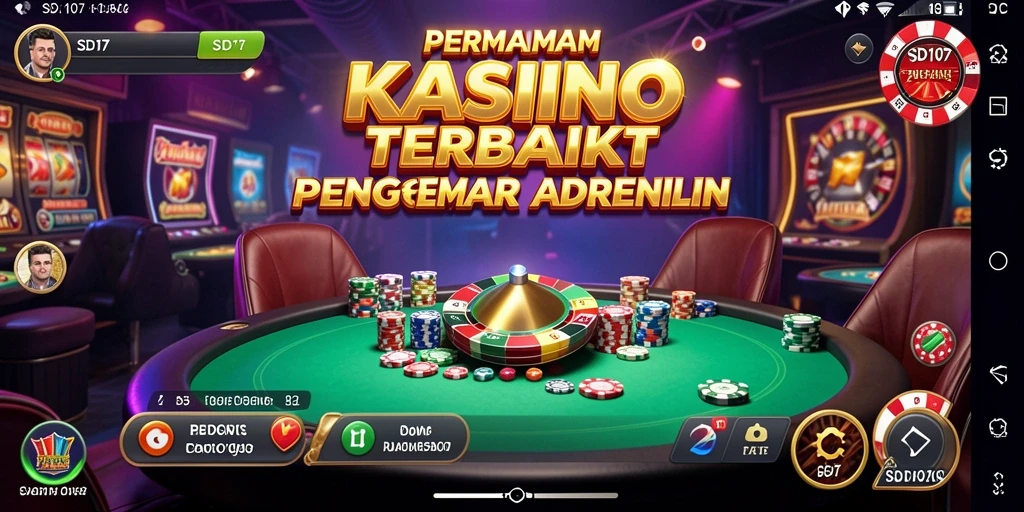 Tampilan gameplay menegangkan di SD107 dengan grafis menarik.