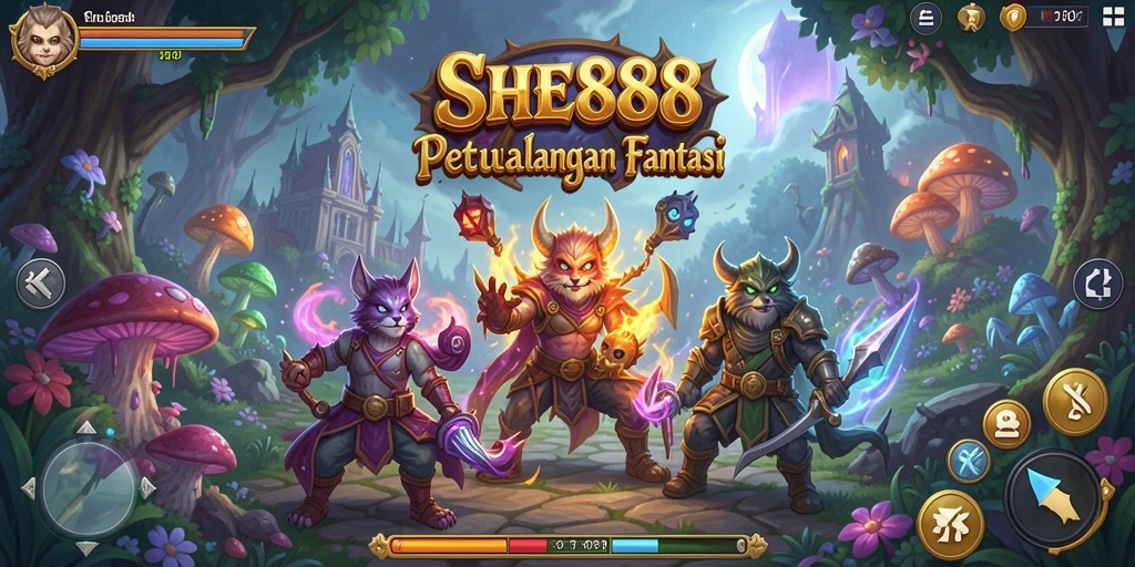 Screenshot gameplay SHE888 menampilkan aksi seru di dunia petualangan.