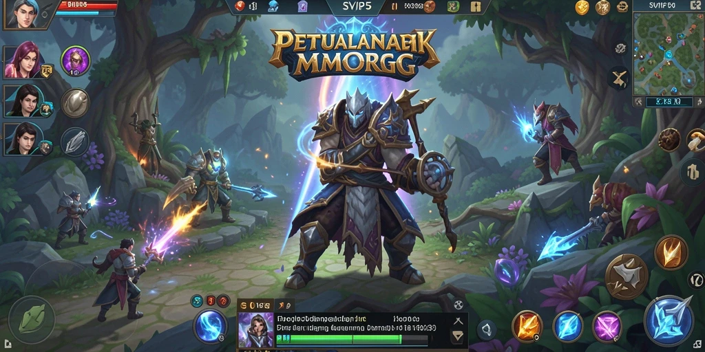 Gameplay yang mendebarkan dan interaksi antar pemain di SVIP5.