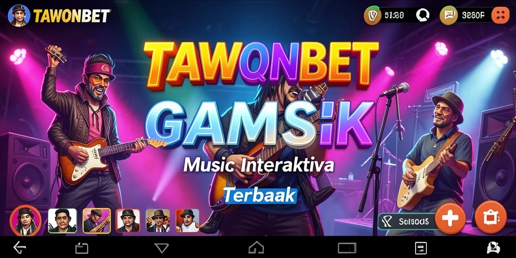 Tampilkan gameplay menarik dari TAWONBET yang menggugah semangat bermain musik.